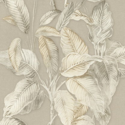 571455 - Boho Palm Wallpaper - Neutral - Rasch