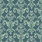 600103 - Baroque Heritage Wallpaper - Green - K & K
