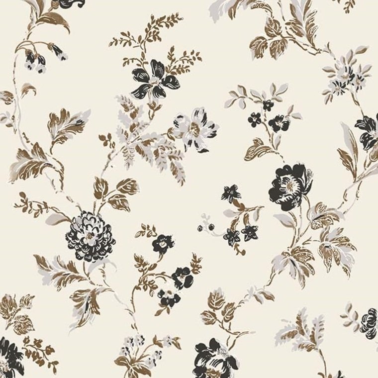 600313 - Romance Heritage Wallpaper - Beige - K & K
