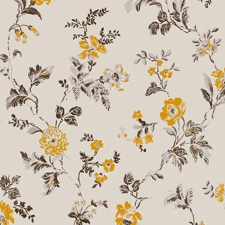 600314 - Romance Heritage Wallpaper - Cream - K & K