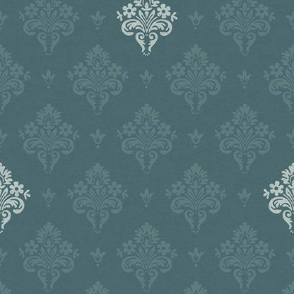 600416 - Rococo Heritage Wallpaper - Rich Green - K & K