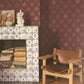 600417 - Rococo Heritage Wallpaper - Rich Purple - K & K