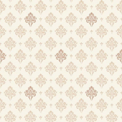 600519 - Rococo Heritage Wallpaper - Beige - K & K