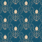 600624 - Belle Epoque Heritage Wallpaper - Blue - K & K