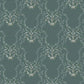 600932 - Belle Epoque Heritage Wallpaper - Green - K & K