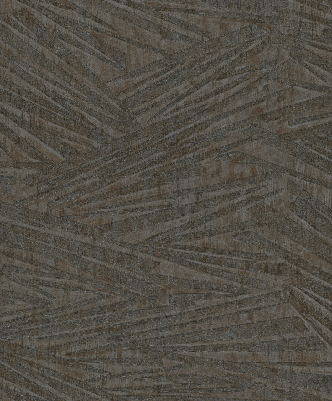 608366 - Sky Lounge Abstract Fractal Wallpaper - Anthracite - Rasch