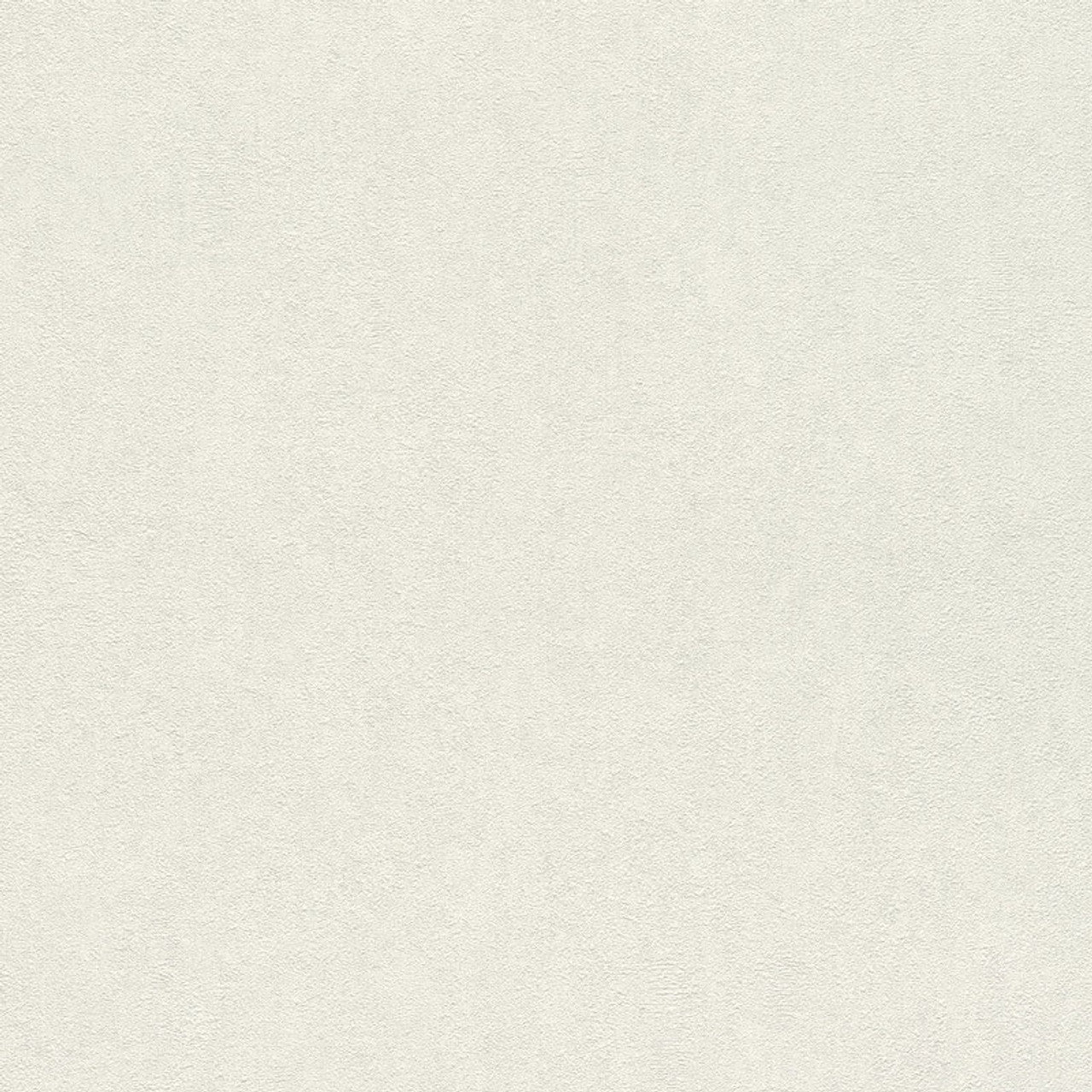 617115 - Linares Plain Wallpaper - Plaster White - Rasch