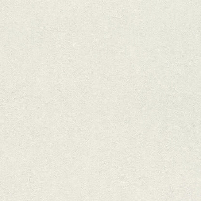 617115 - Linares Plain Wallpaper - Plaster White - Rasch