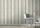 617764 - Linares Stripe Wallpaper - Taupe & Cream - Rasch