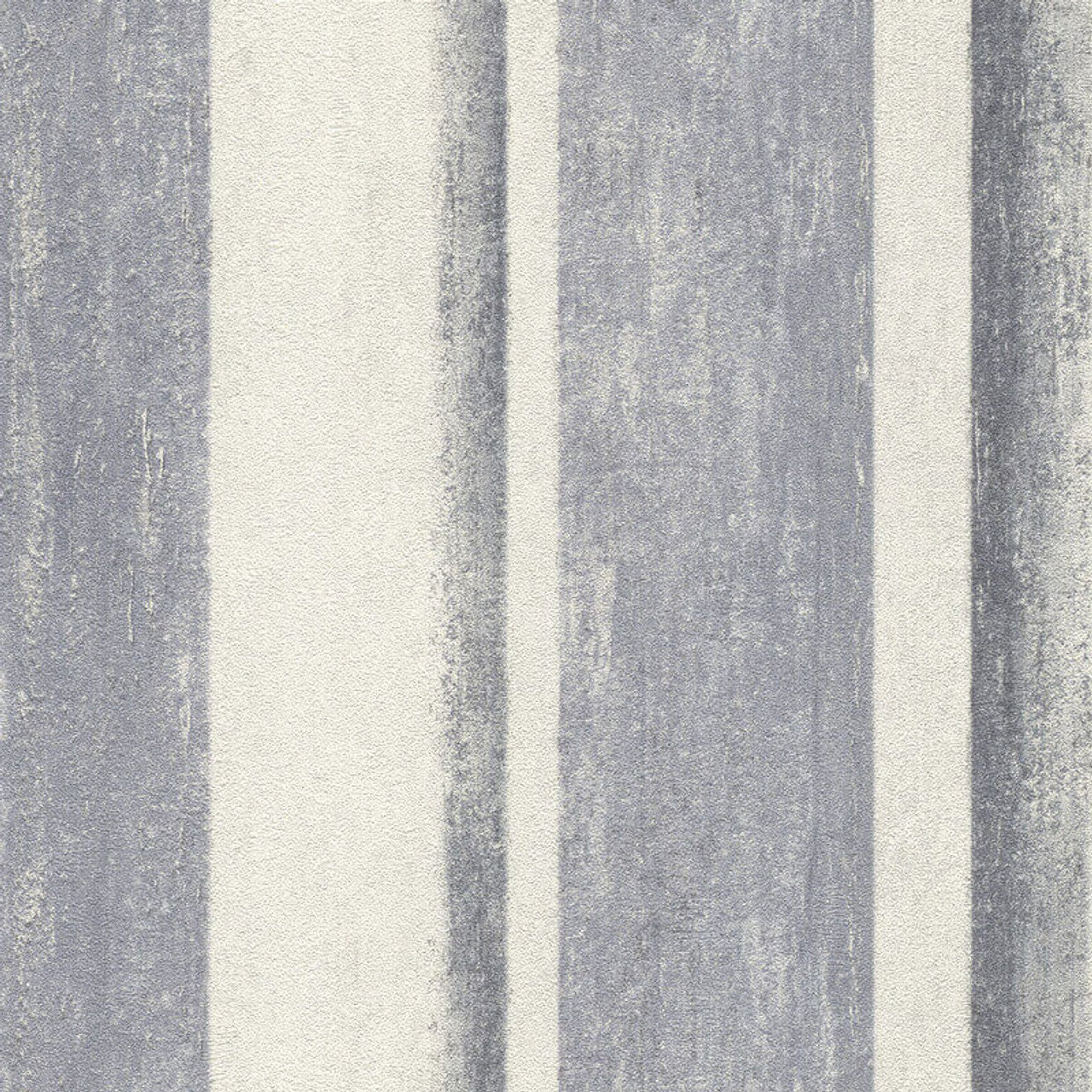 617788 - Linares Stripe Wallpaper - Blue & Cream - Rasch