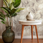 659856 - Opulenza Leaf Wallpaper - Soft Grey - Rasch