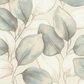 659863 - Opulenza Leaf Wallpaper - Blue - Rasch