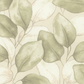 659870 - Opulenza Leaf Wallpaper - Sage - Rasch