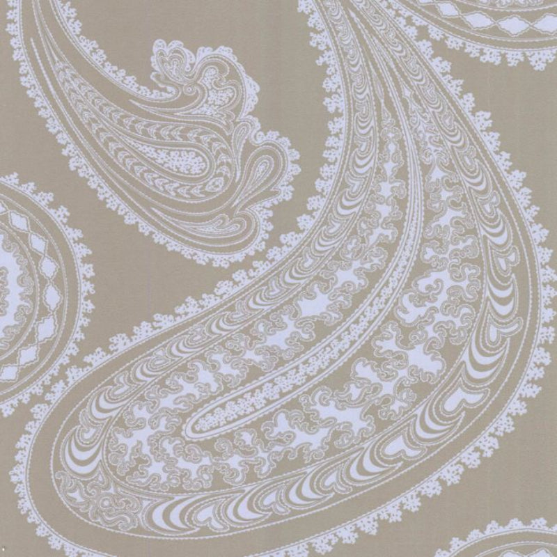 Rajapur Wallpaper - Silver Birch on Taupe - 66/5039