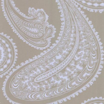 Rajapur Wallpaper - Silver Birch on Taupe - 66/5039
