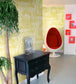 Cow Parsley Wallpaper - Linen & Charcoal - 66/7048