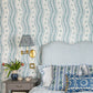 Ikat Stripe Wallpaper