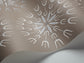 Fioretti Wallpaper - Powder Blue & Chalk on Taupe - 69/1101