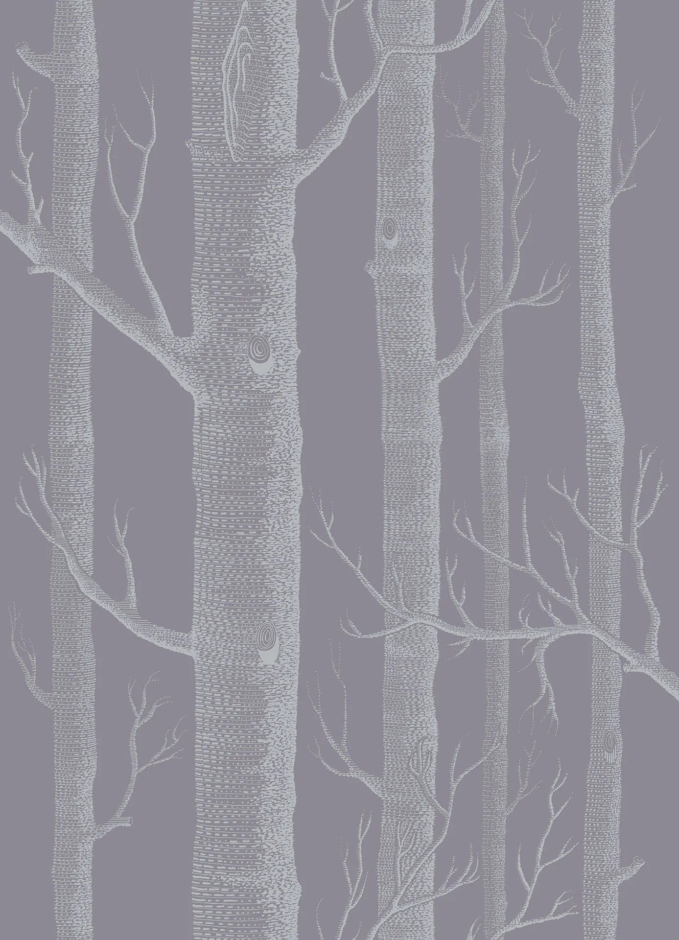 Woods Wallpaper - Soot on Foil - 69/12150