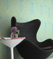 Alpana Wallpaper - Metallic Gold on Petrol - 69/2107