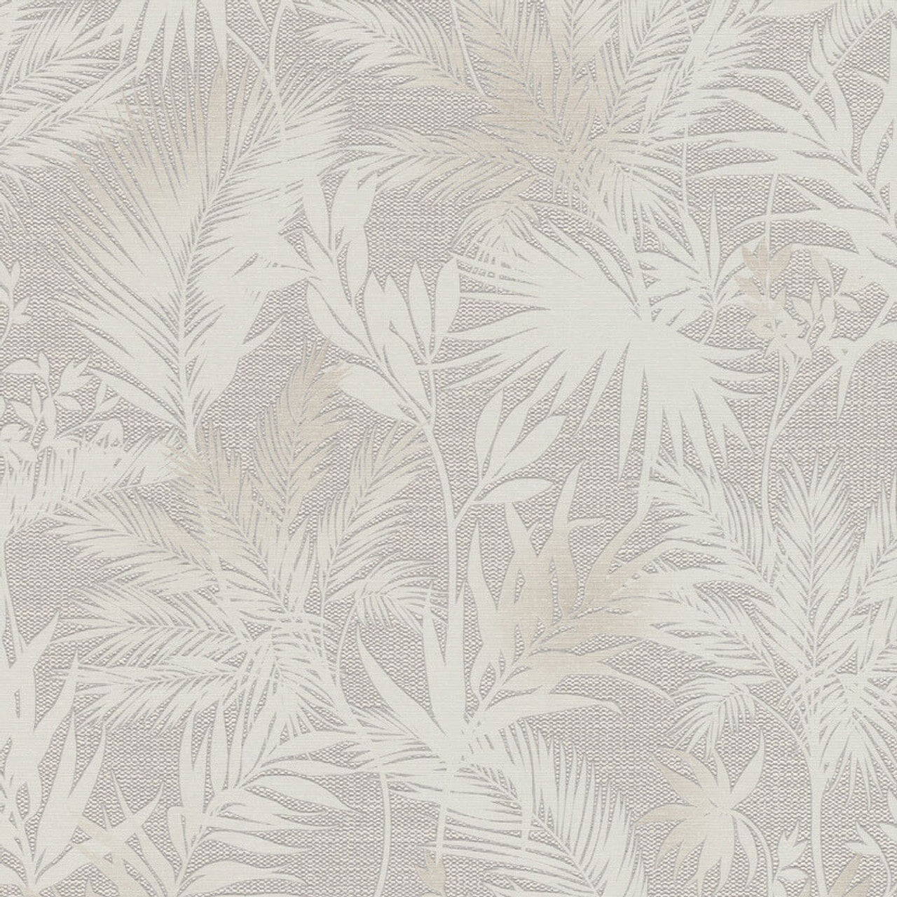 704129 - Emporium Jungle Wallpaper - Grey - Rasch