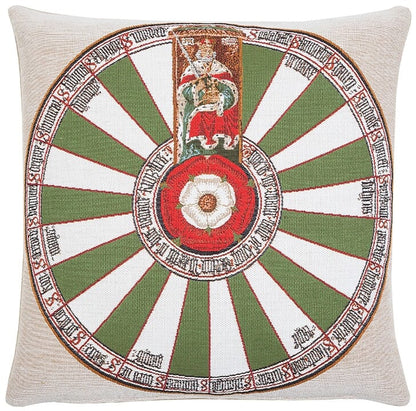 The Round Table (Winchester) Tapestry Cushion with Feather Filler 