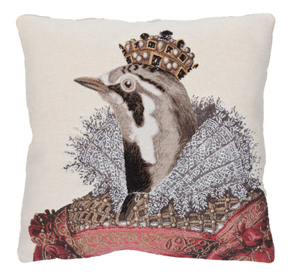 Elizabeth Tapestry Cushion with Feather Filler 