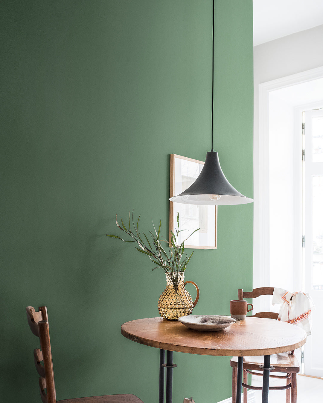 77001 - Eklov Wallpaper - Green - Midbec