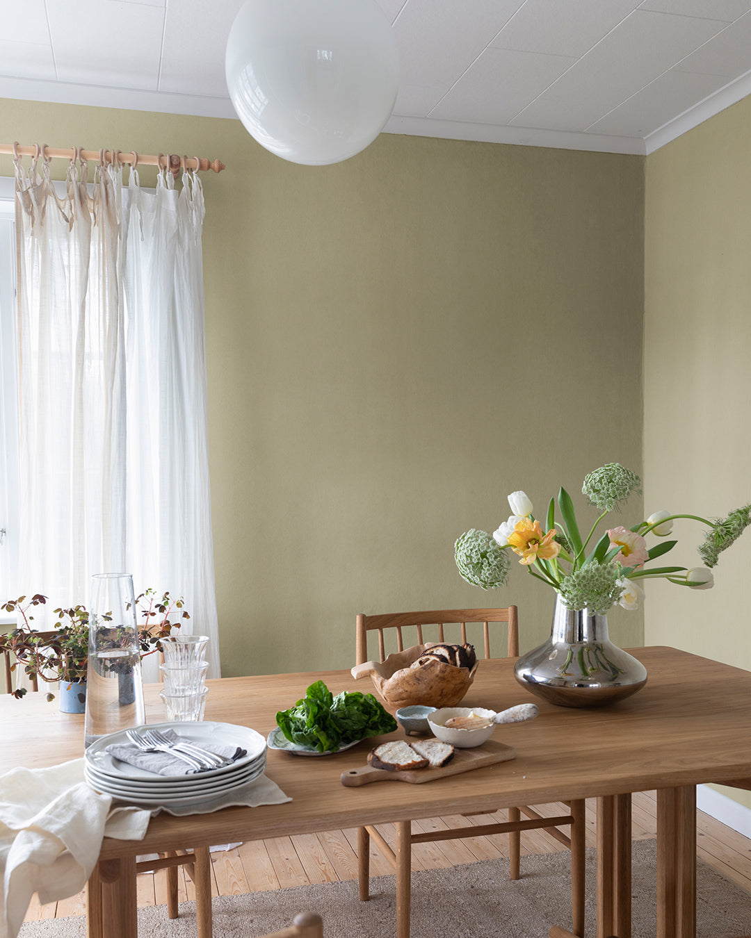 77010 - Fankal Wallpaper - Yellow - Midbec