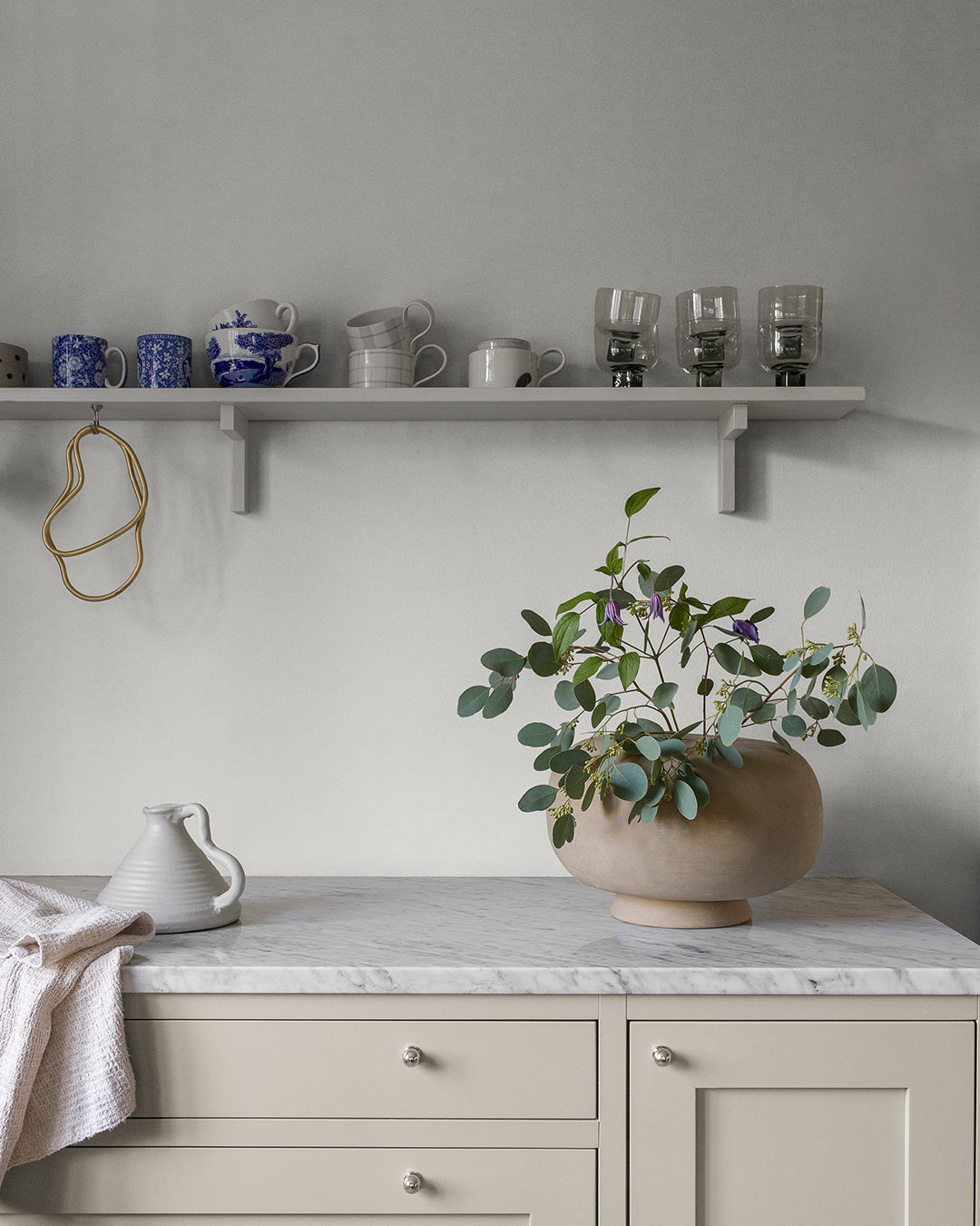 77012 - Snovit Wallpaper - White - Midbec