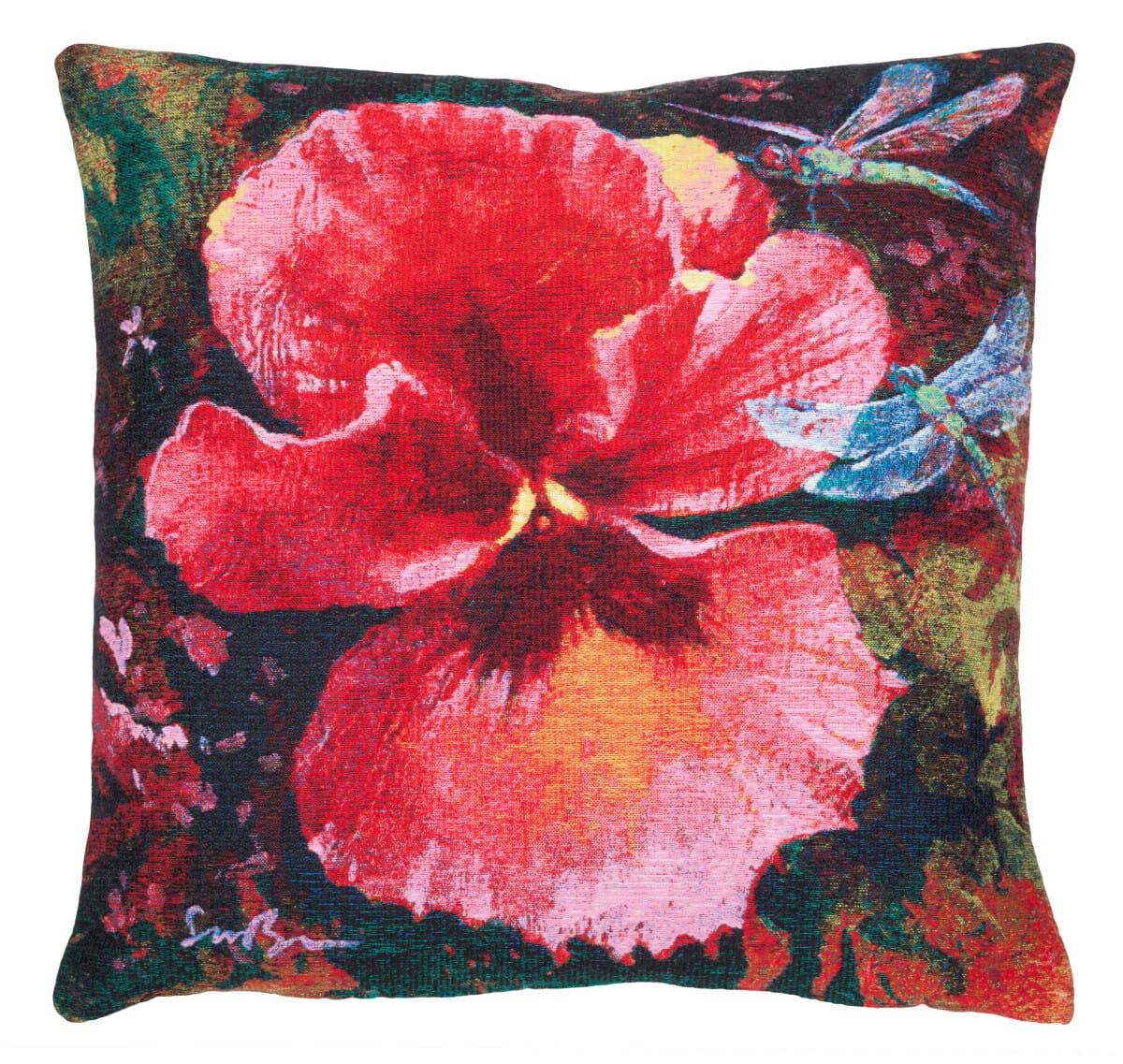 Gratitude by Simon Bull Cushion with Feather Filler 