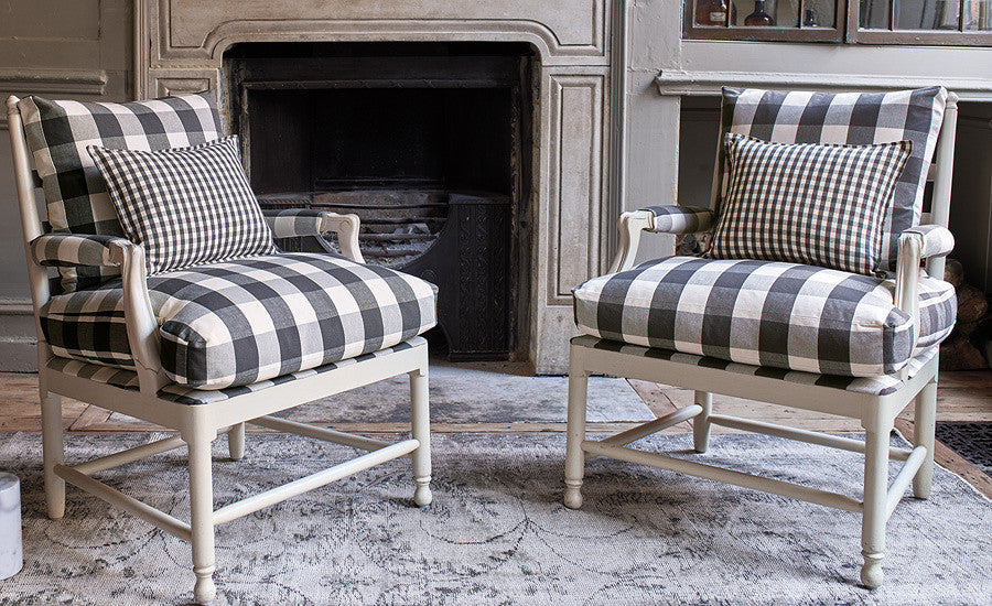 Kemble Magnesium Fabric - Romo - Kemble