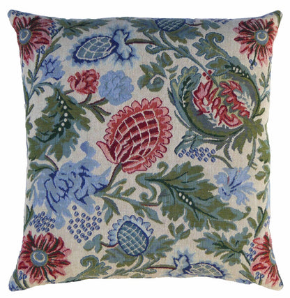 Morris Venetian Tapestry Cushion with Feather Filler 