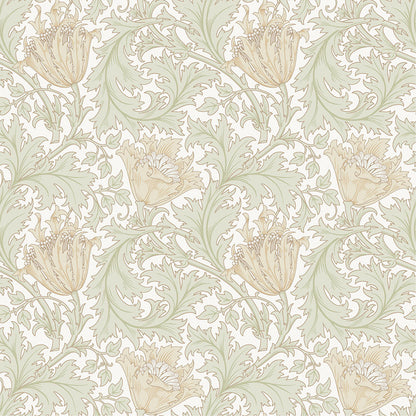 82002 - Anemone Wallpaper - Yellow - Midbec