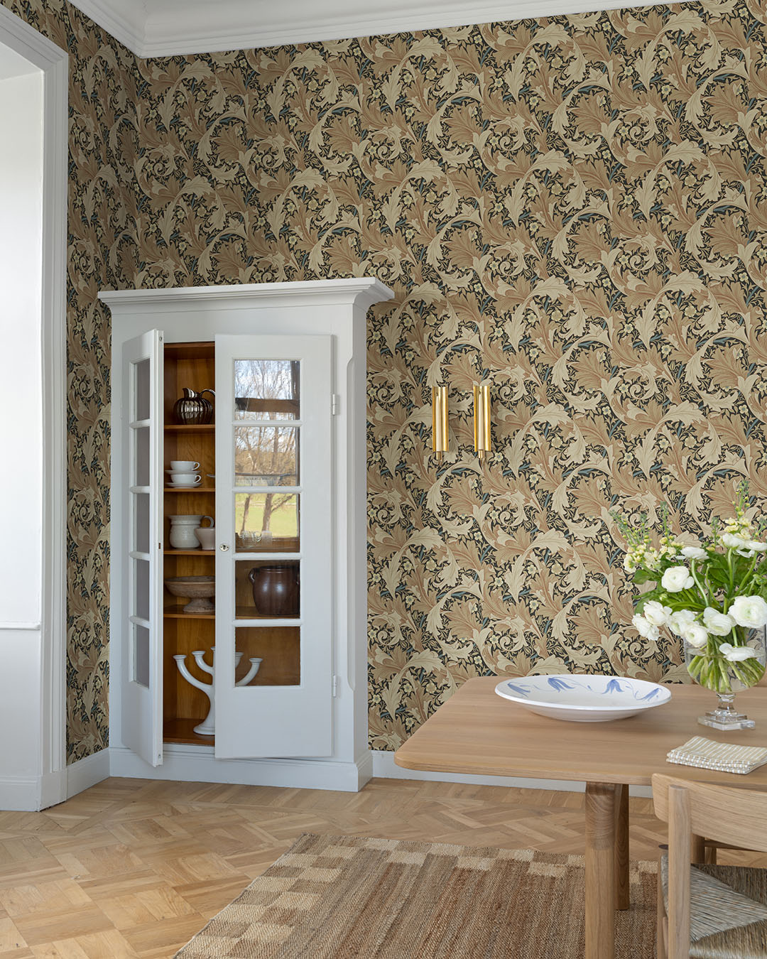 82015 - Granville Wallpaper - Yellow / Black - Midbec