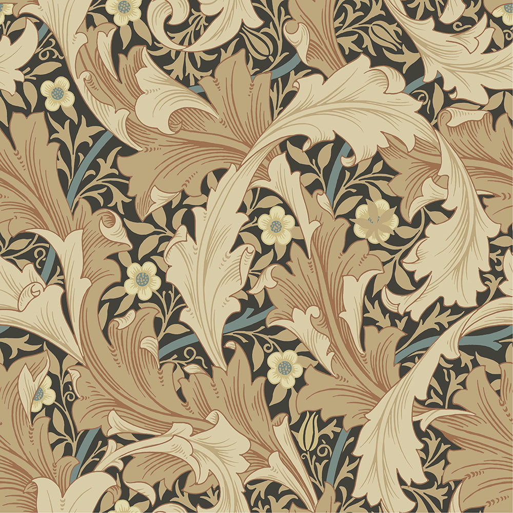 82015 - Granville Wallpaper - Yellow / Black - Midbec