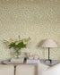 82027 - Oak Tree Wallpaper - Yellow / White - Midbec