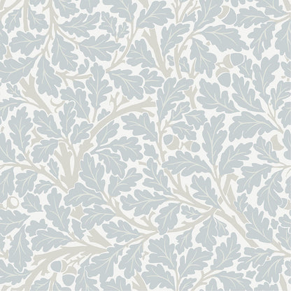 82031 - Oak Tree Wallpaper - Blue / Grey - Midbec