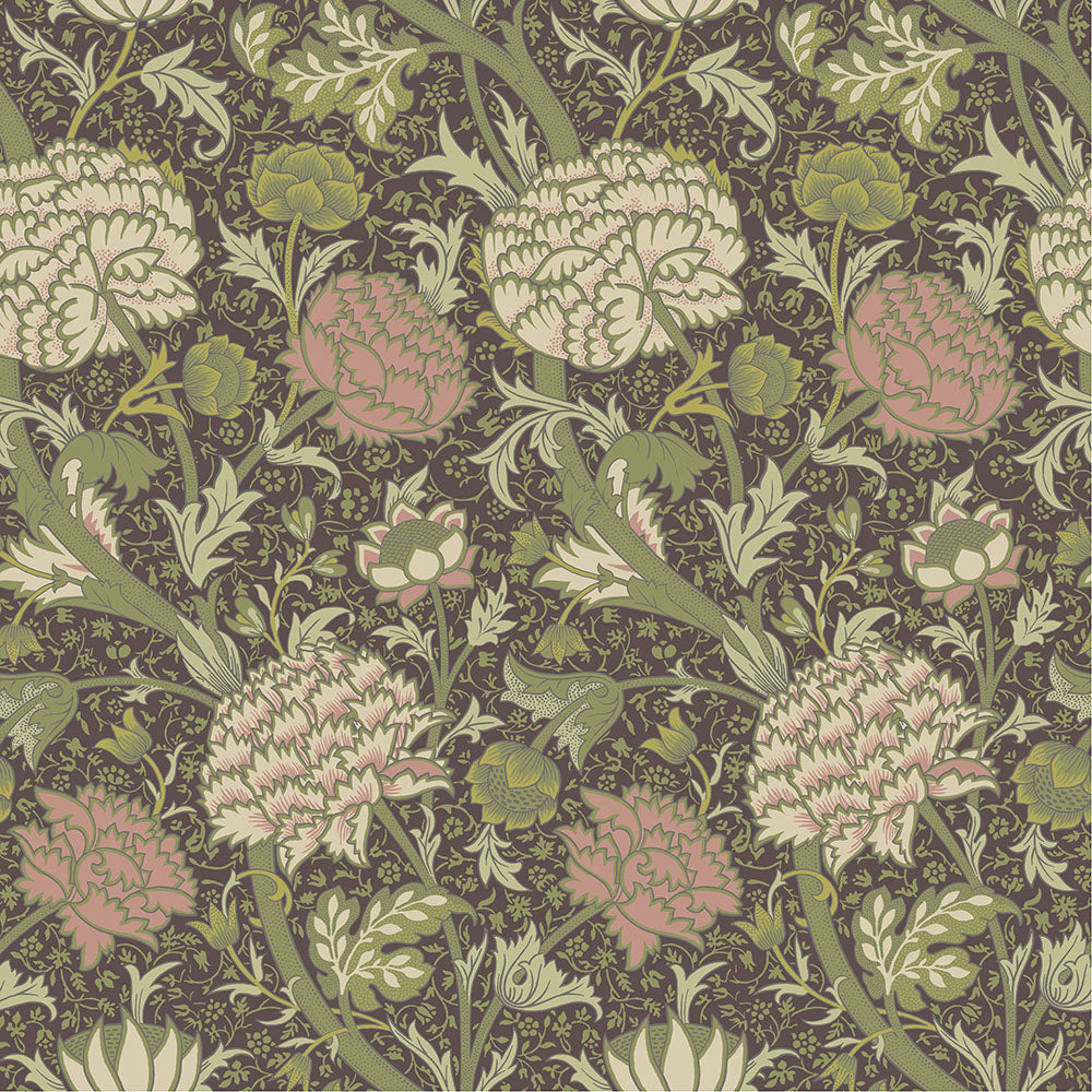 82036 - Cray Wallpaper - Green / Pink - Midbec