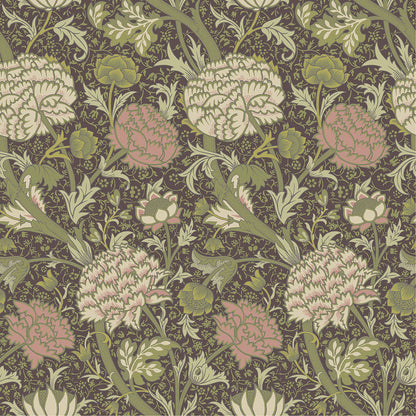 82036 - Cray Wallpaper - Green / Pink - Midbec