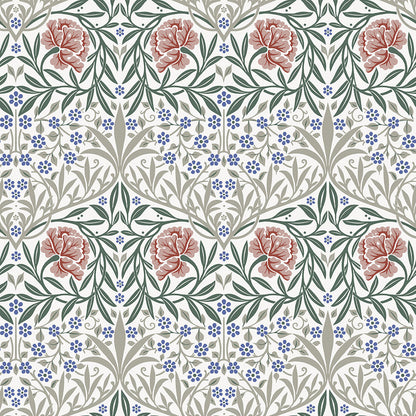 82044 - Oxford Union Wallpaper - Pink / Green - Midbec