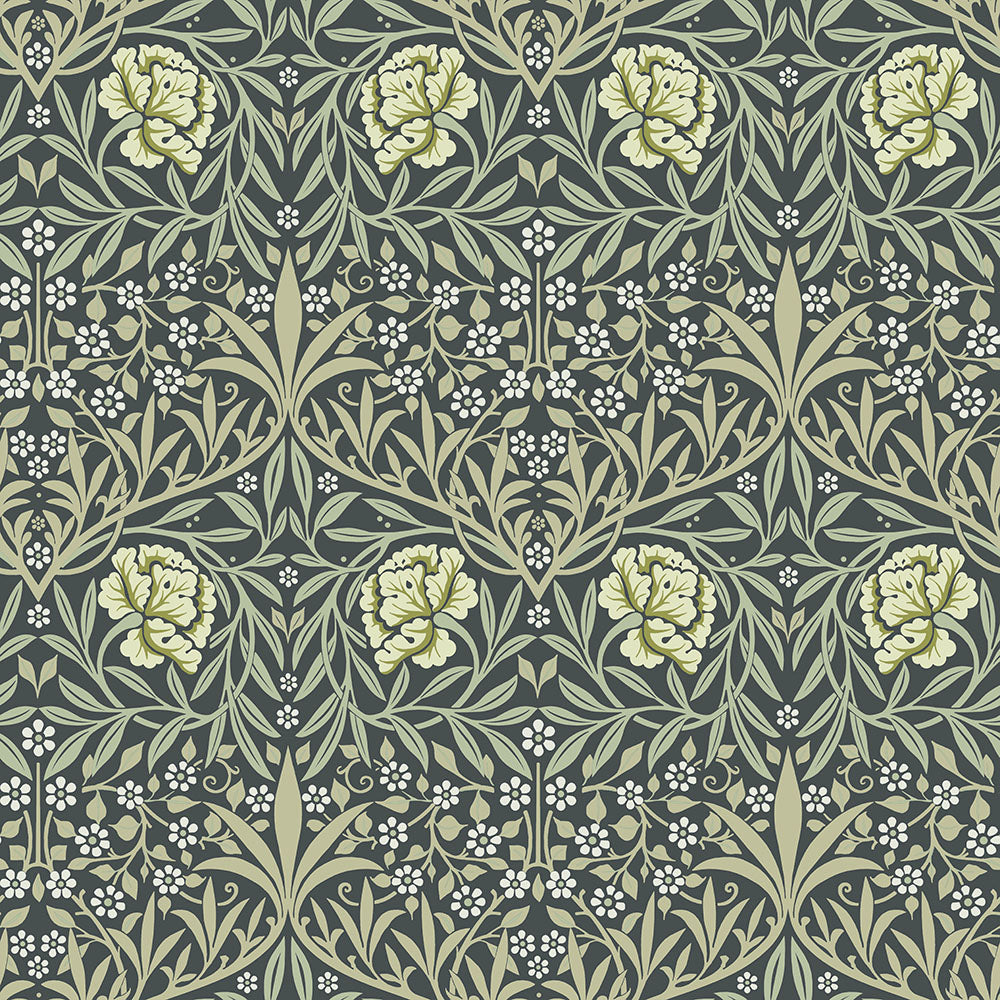 82047 - Oxford Union Wallpaper - Blue / Green - Midbec
