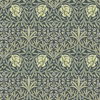 82047 - Oxford Union Wallpaper - Blue / Green - Midbec