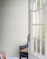 82056 - Myrtle Wallpaper - White / Grey - Midbec