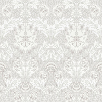 82056 - Myrtle Wallpaper - White / Grey - Midbec