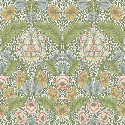 82058 - Myrtle Wallpaper - Green / Yellow - Midbec