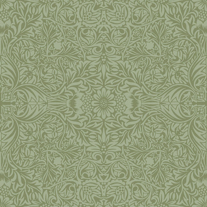 82071 - Ceiling Wallpaper - Green / White - Midbec