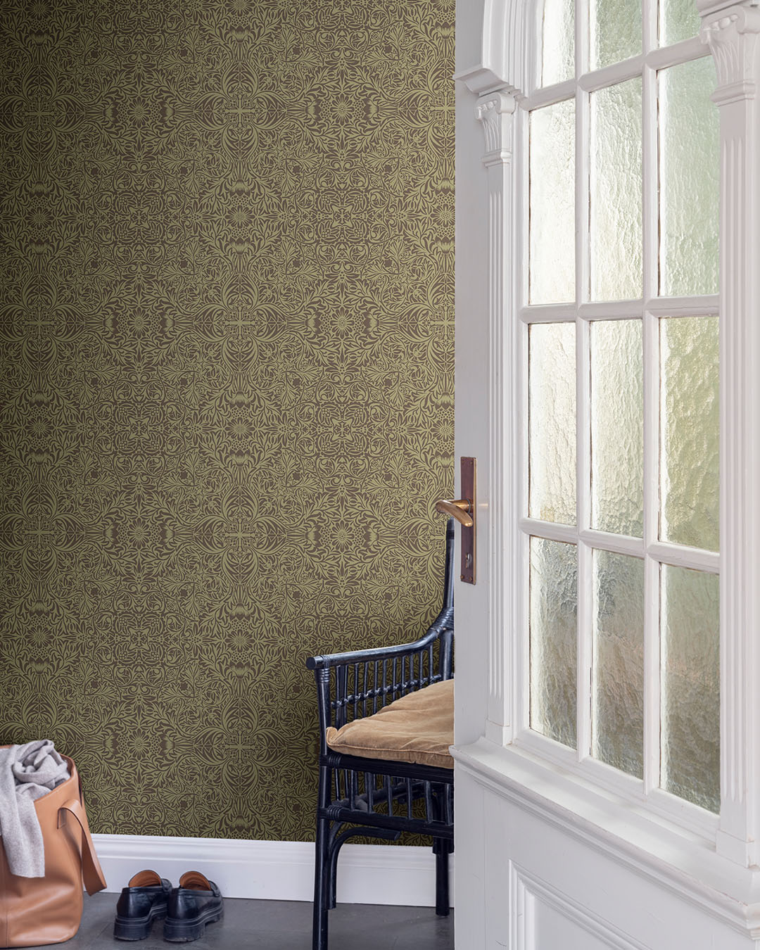 82072 - Ceiling Wallpaper - Blue / Grey - Midbec