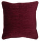 Regal Stag Red Tapestry Cushion with Feather Filler - Back