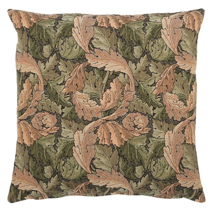 Acanthus Leaf Gold Tapestry Cushion with Feather Filler 